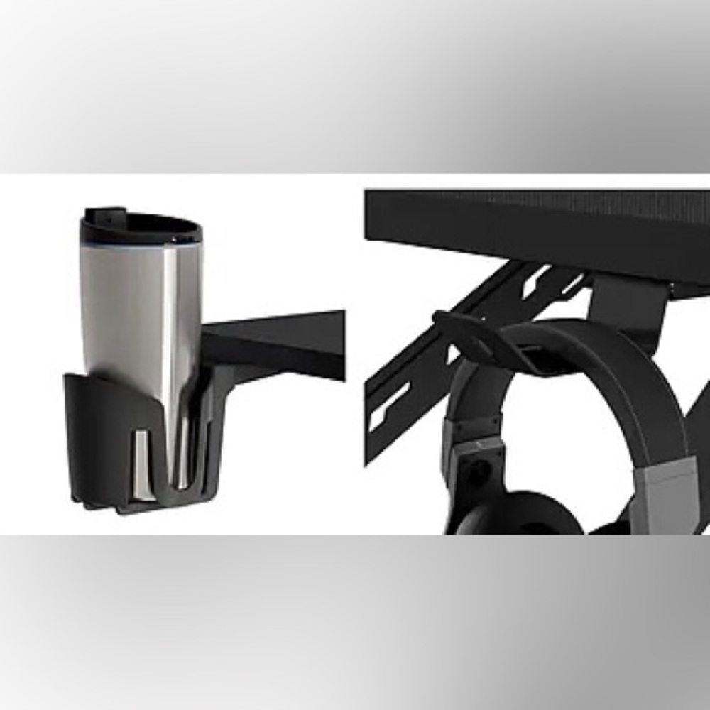NWT Gaming Cupholder & Headphone Hanger